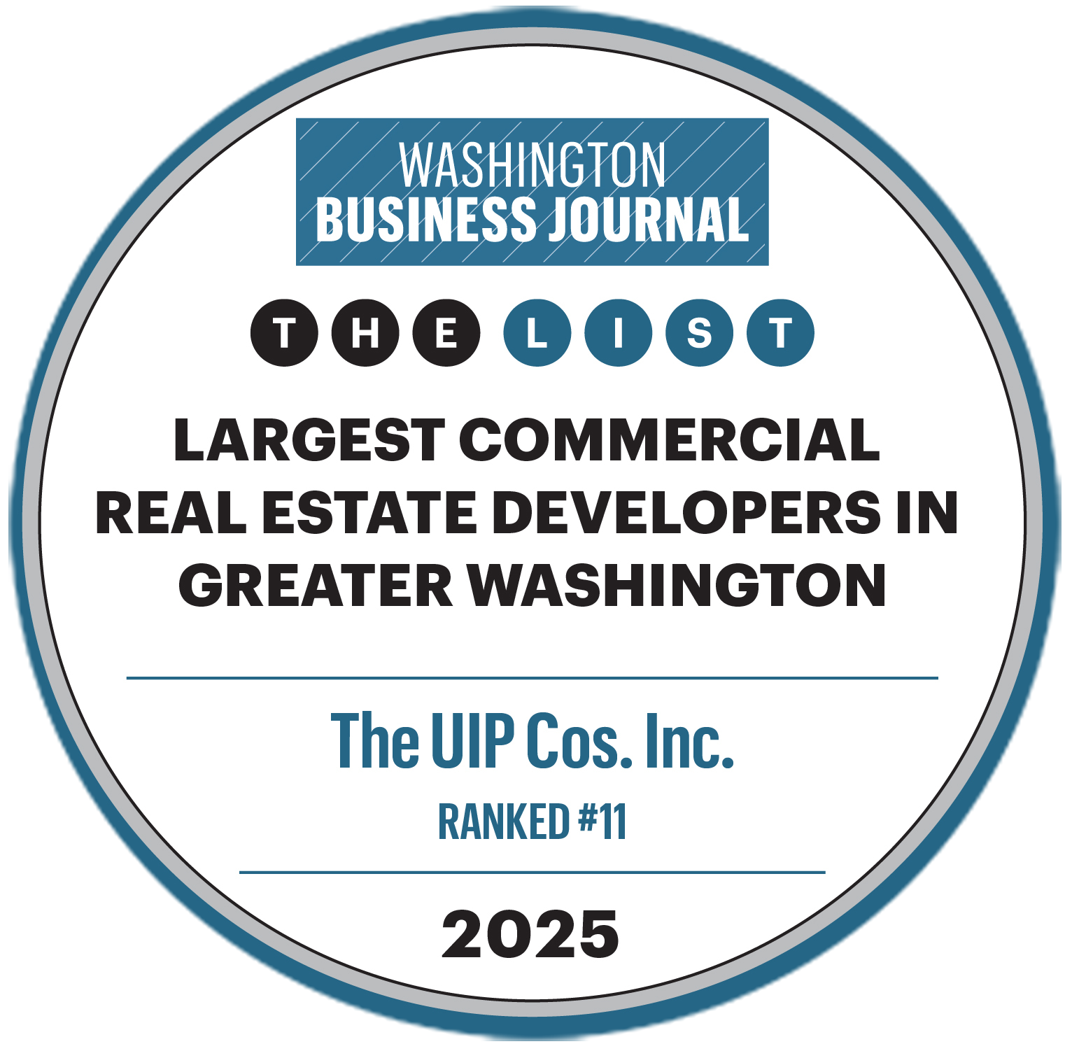 LARGEST COMMERCIAL REAL ESTATE DEVELOPERS IN GREATER WASHINGTON